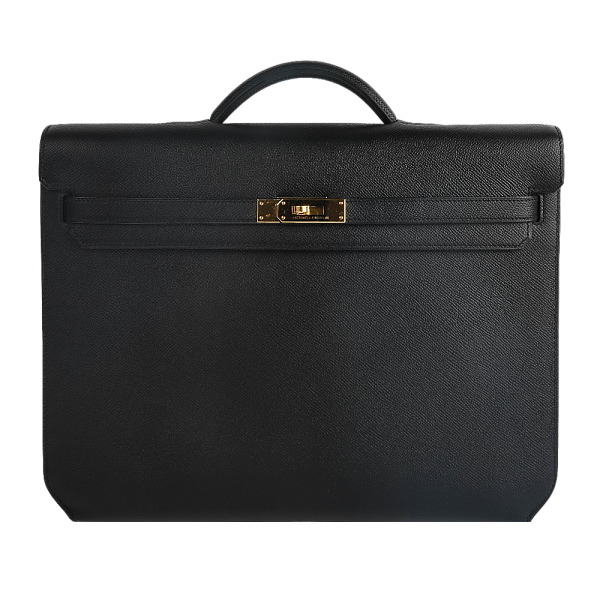 Портфель Hermes Kelly Depeches 36 Noir HKD-36